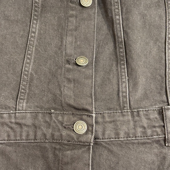 Zara Women's Black Denim Mini Dress - Picture 10 of 11